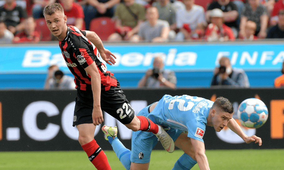 包含勒沃库森盼望在对阵弗赖堡中获胜的词条