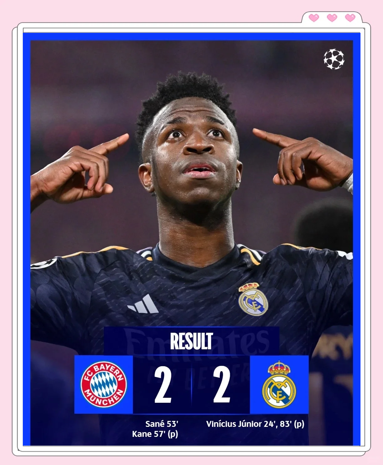 关于皇马惨败拜仁，欧洲霸主命运岌岌可危的信息