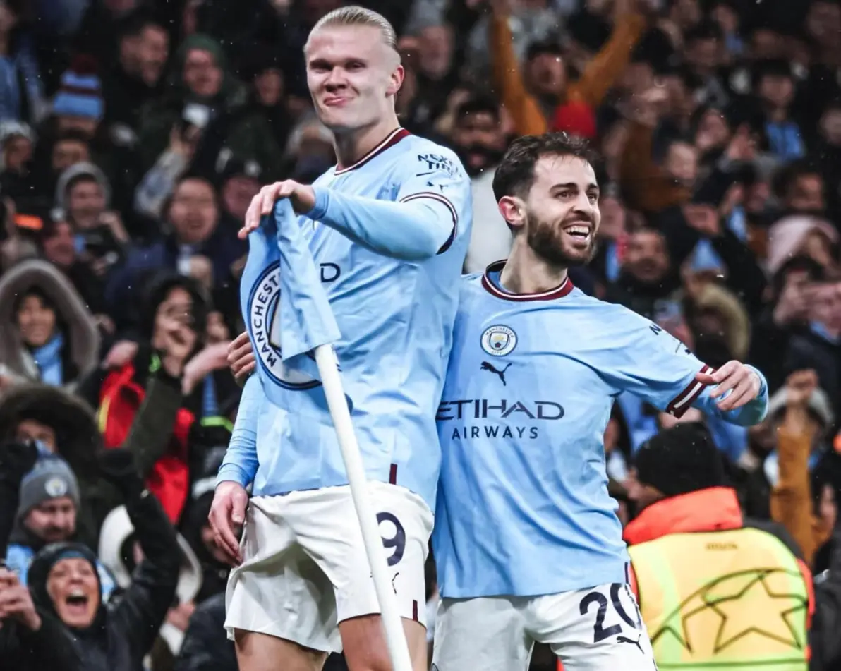 包含哈兰德完美三连杀帮助多特蒙德取胜波尔图的词条